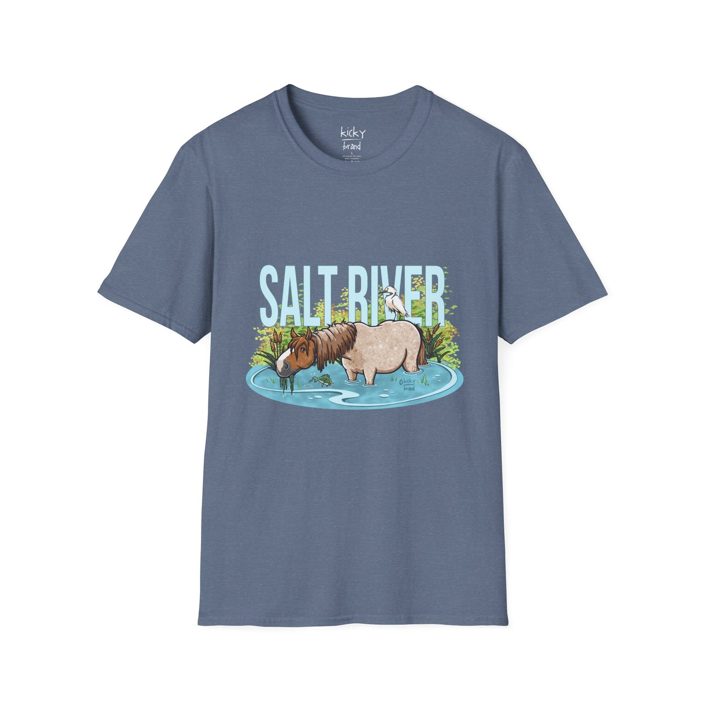 Salt River Unisex Softstyle T-Shirt - Nature-Inspired Graphic Tee