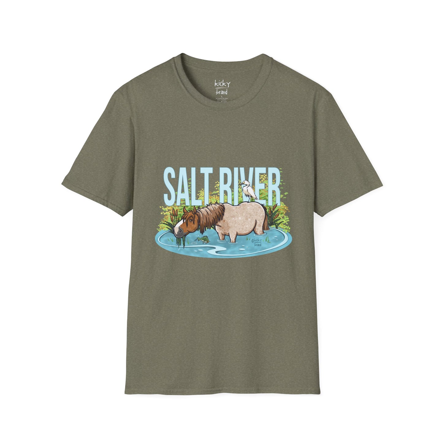 Salt River Unisex Softstyle T-Shirt - Nature-Inspired Graphic Tee