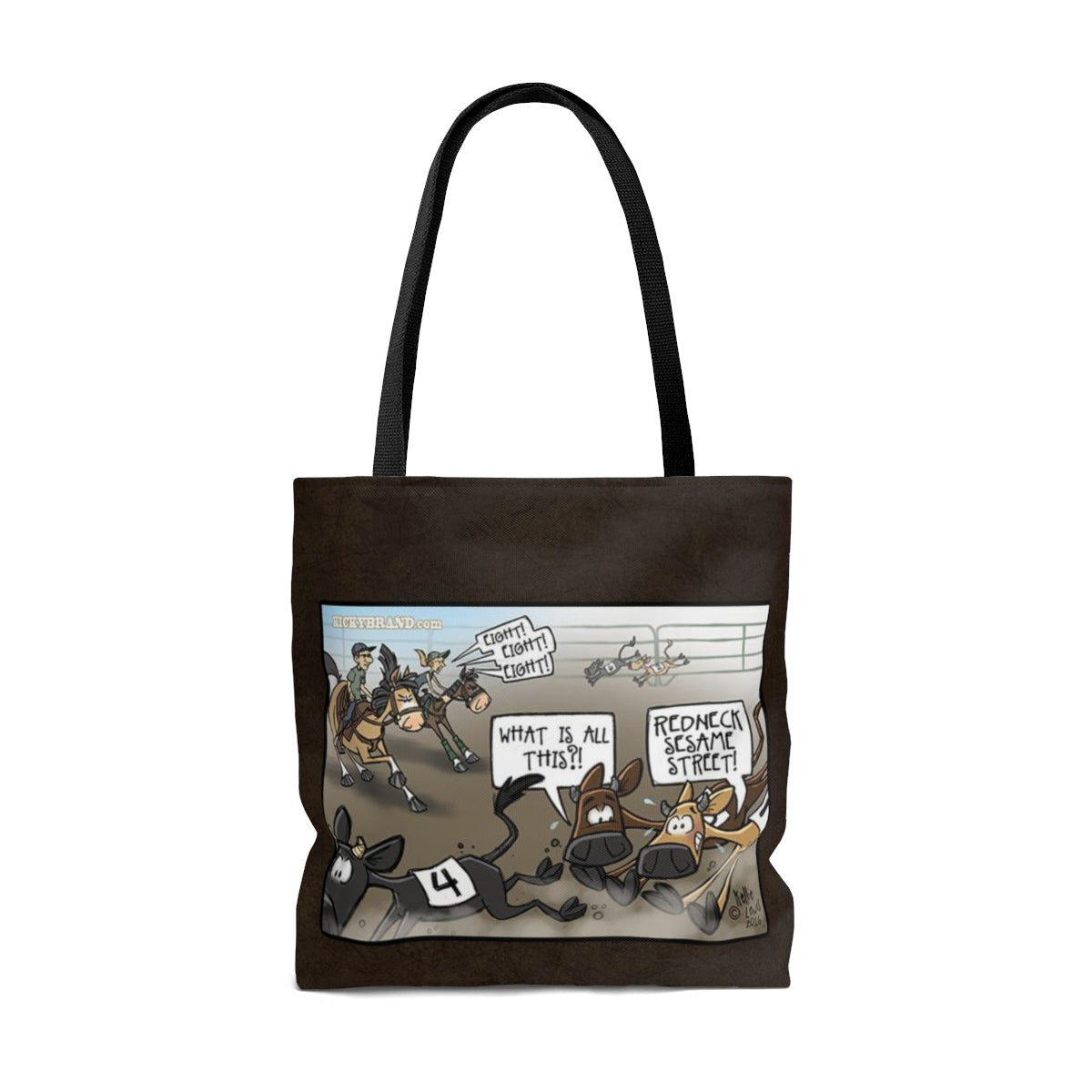 Redneck Sesame Street Tote Bag