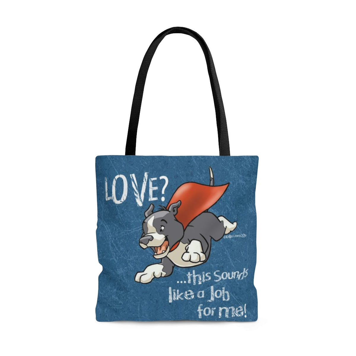 Dog Hero Tote Bag