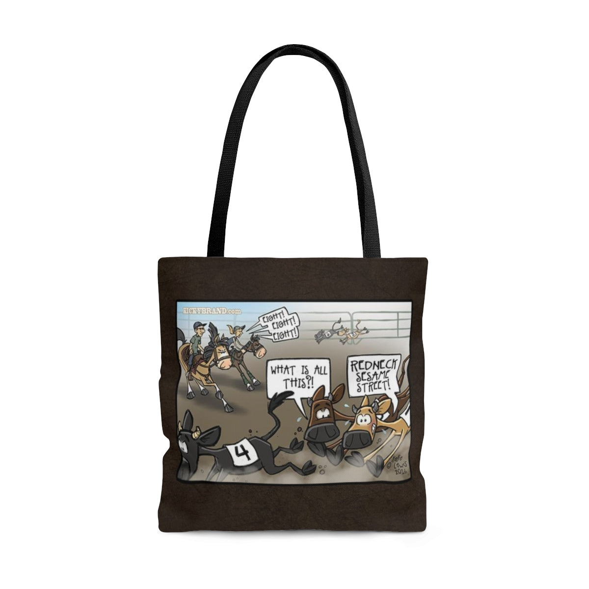 Redneck Sesame Street Tote Bag