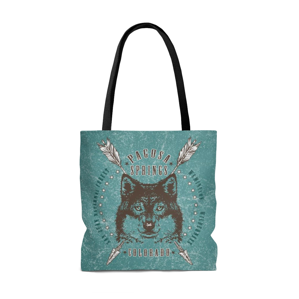 Pagosa Springs Wolf Tote Bag