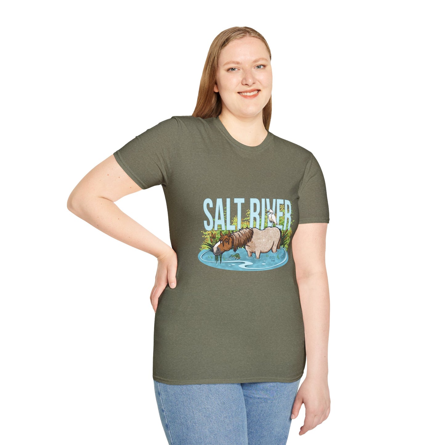 Salt River Unisex Softstyle T-Shirt - Nature-Inspired Graphic Tee