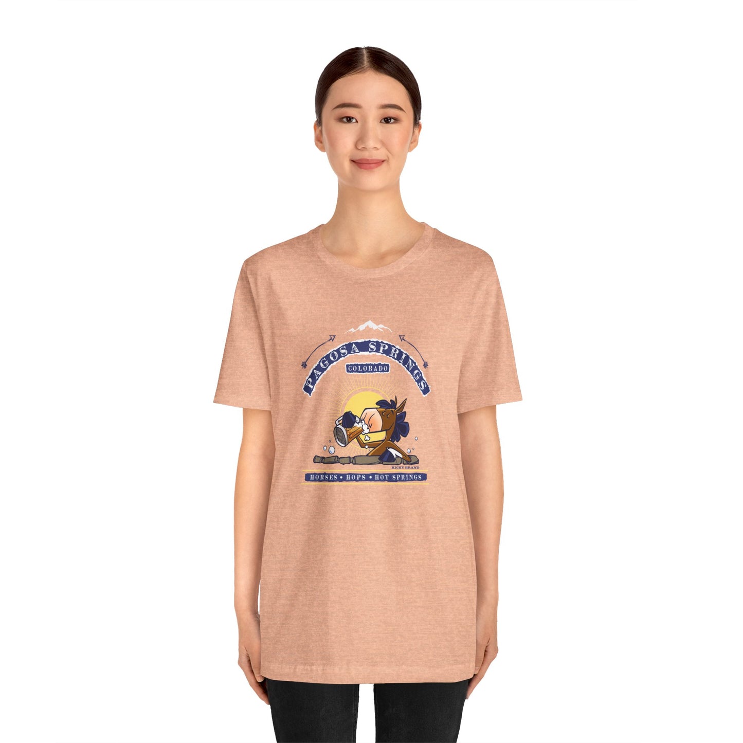 Horses, Hops, & Hot Springs Tee