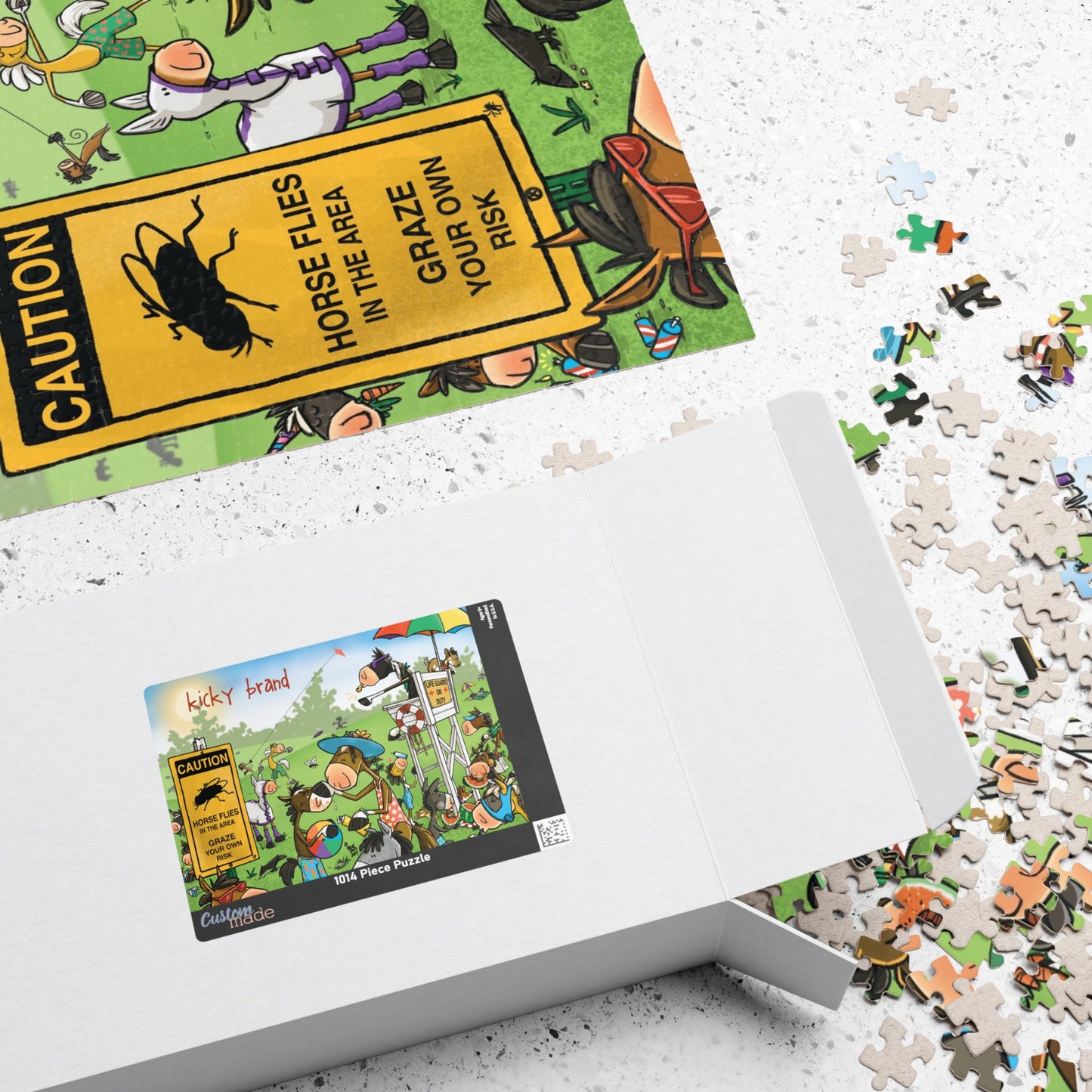 Summer Picnic Puzzle (1014 Pieces)