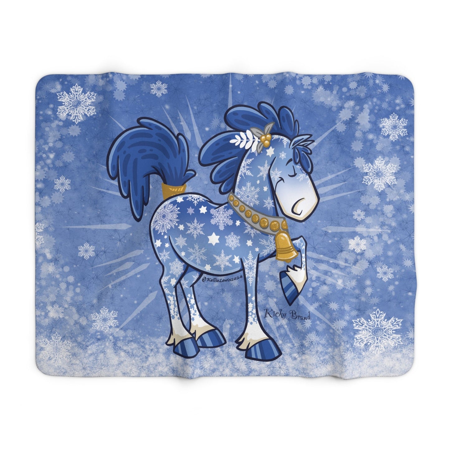 Hanukkah Sherpa Fleece Blanket