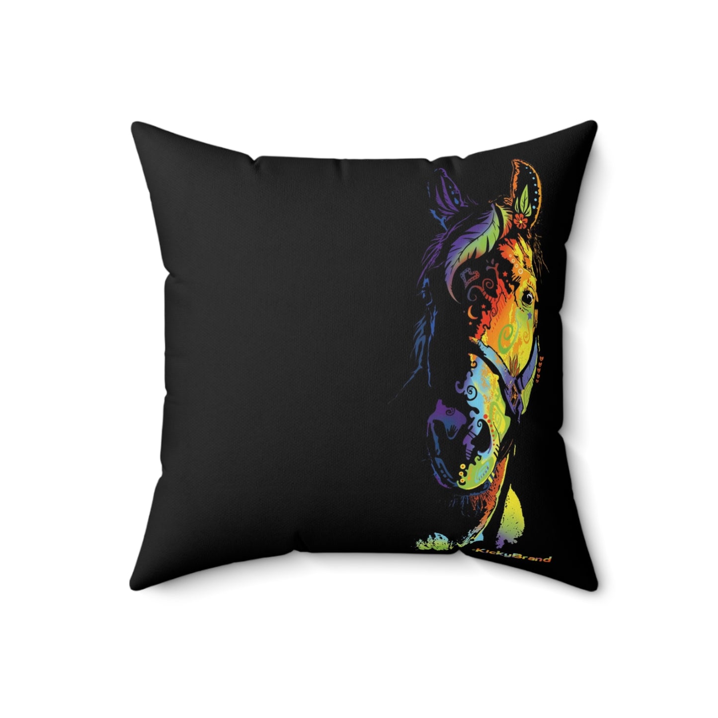 Equifunk Throw Pillow