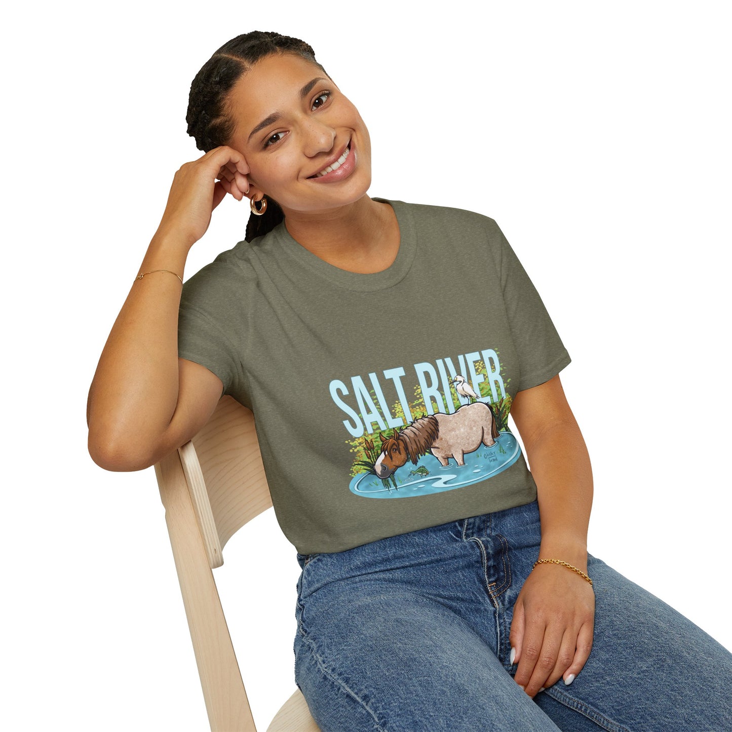 Salt River Unisex Softstyle T-Shirt - Nature-Inspired Graphic Tee