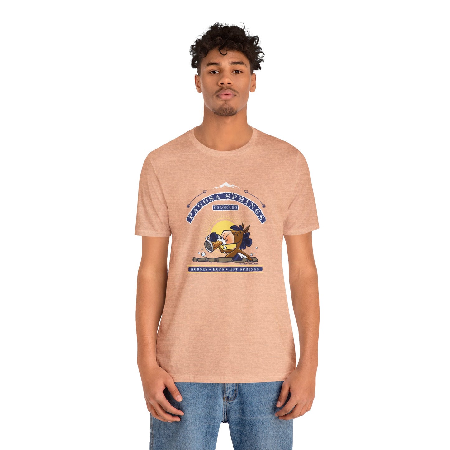 Horses, Hops, & Hot Springs Tee