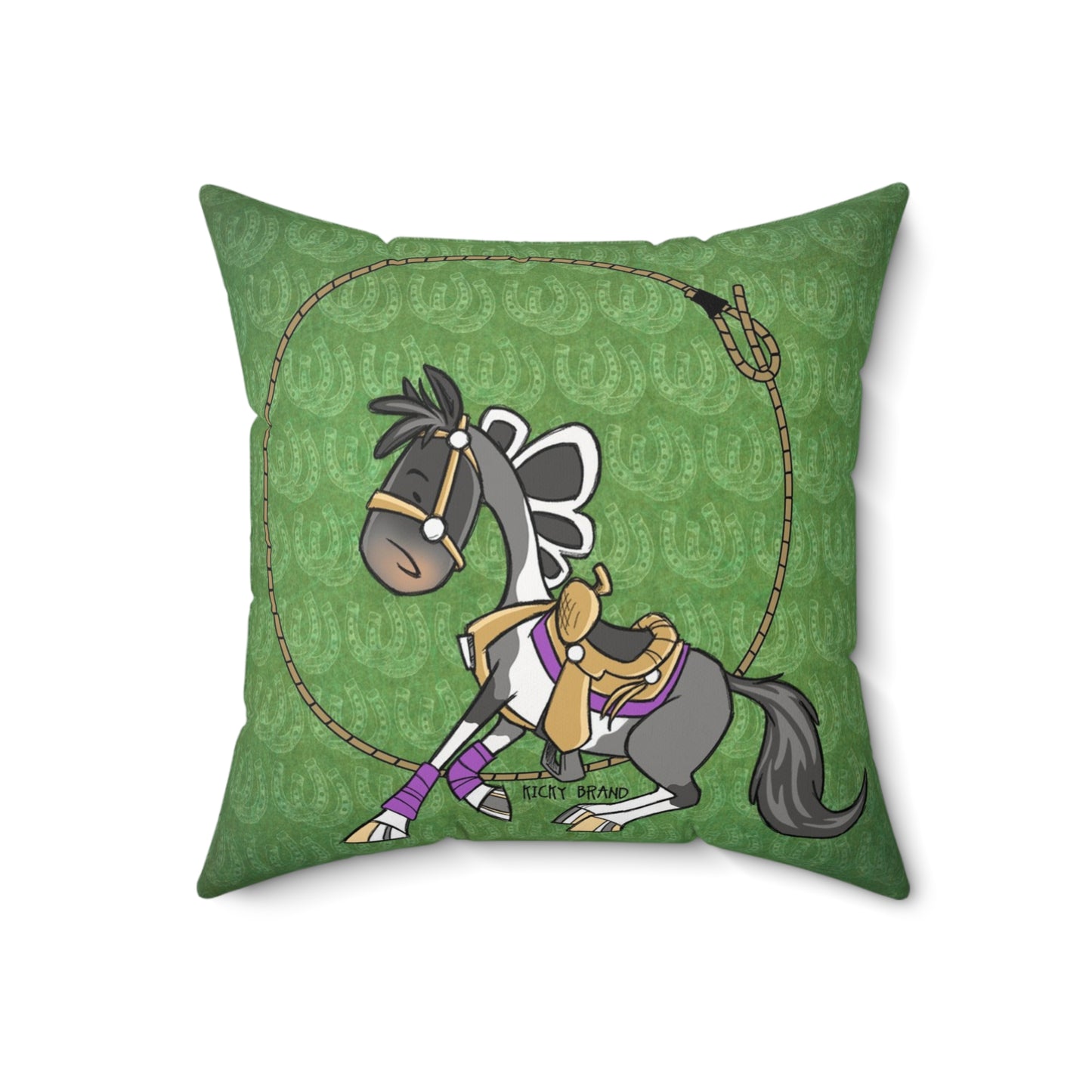 Sport Horse Reiner Throw Pillow