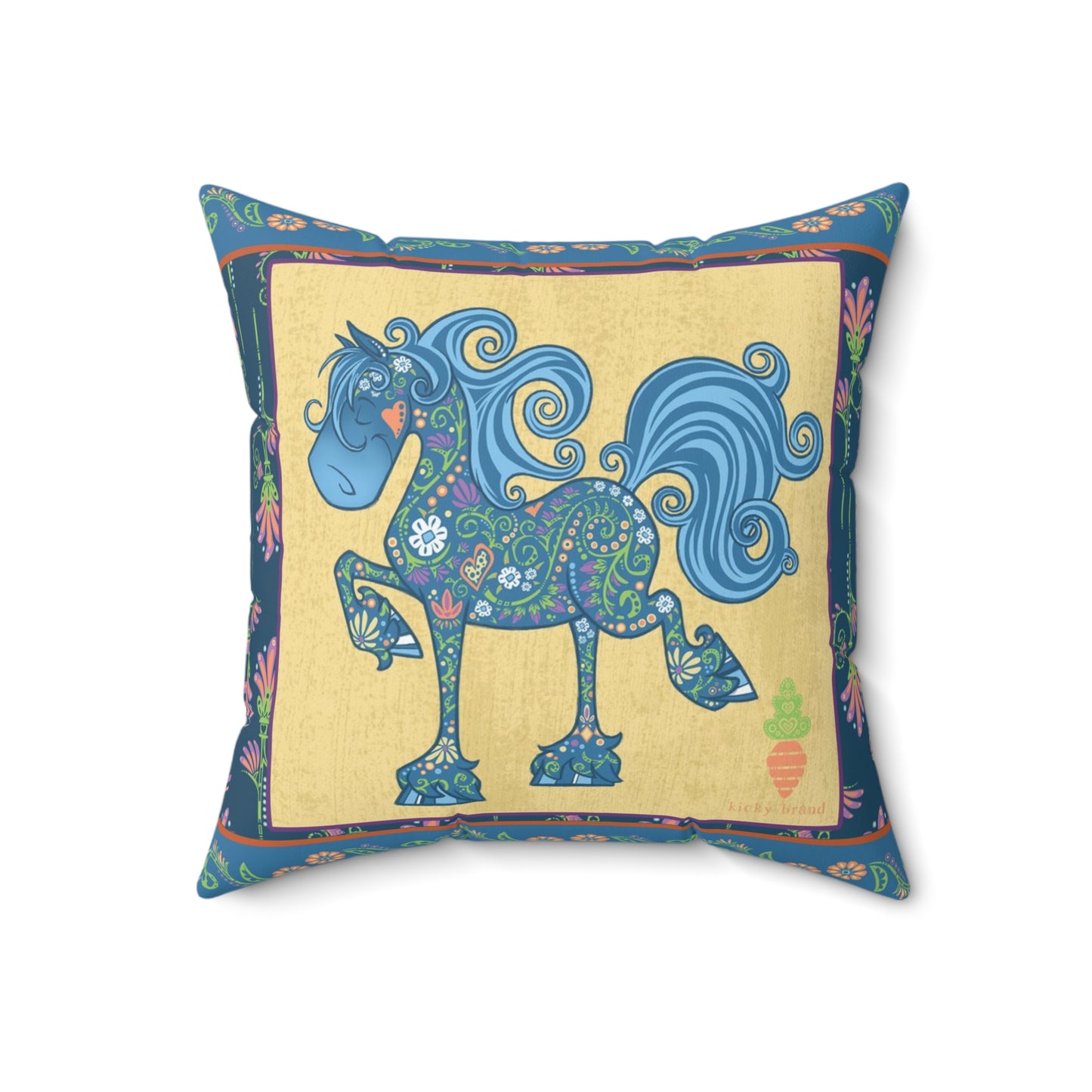 Equifauna Fancy Throw Pillow