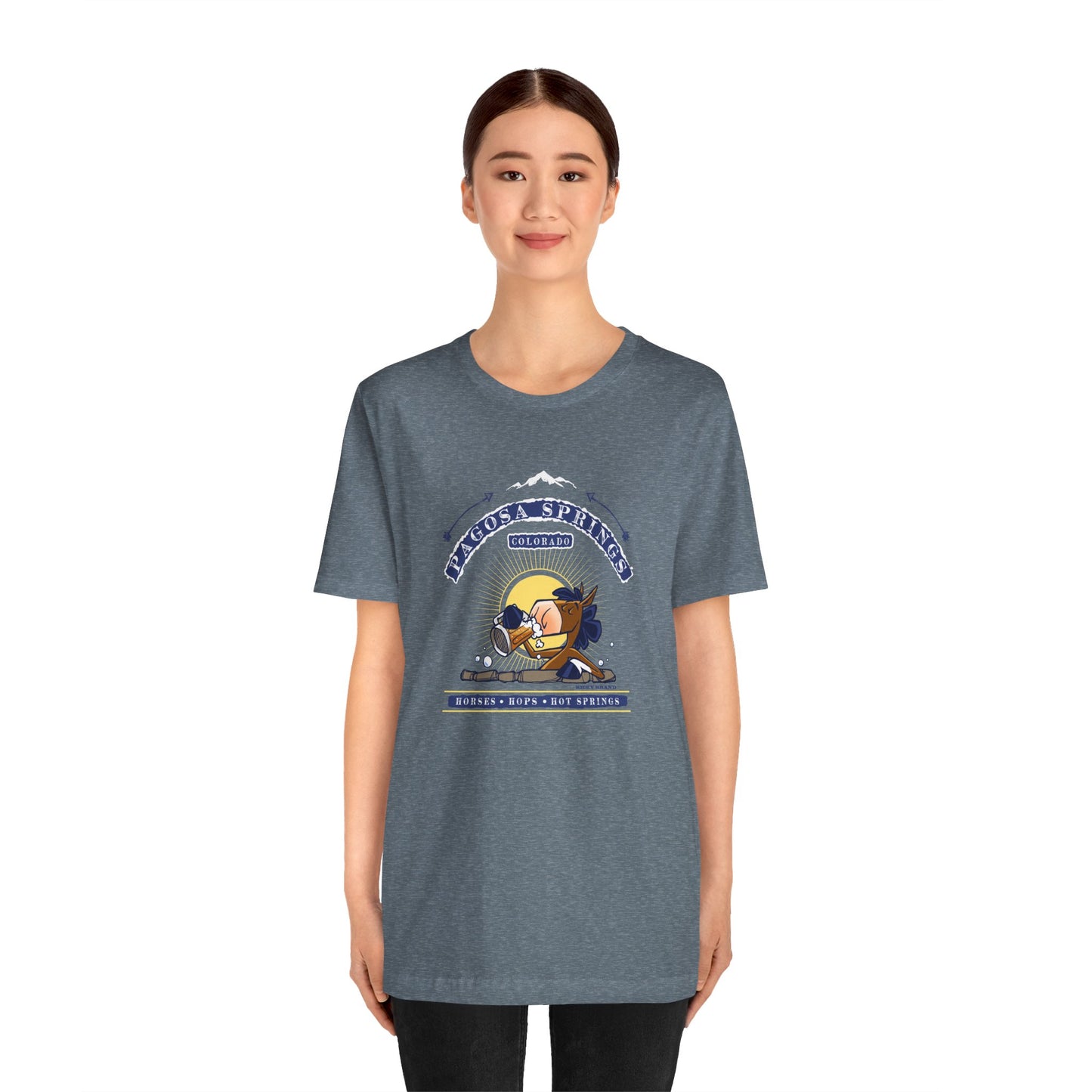 Horses, Hops, & Hot Springs Tee