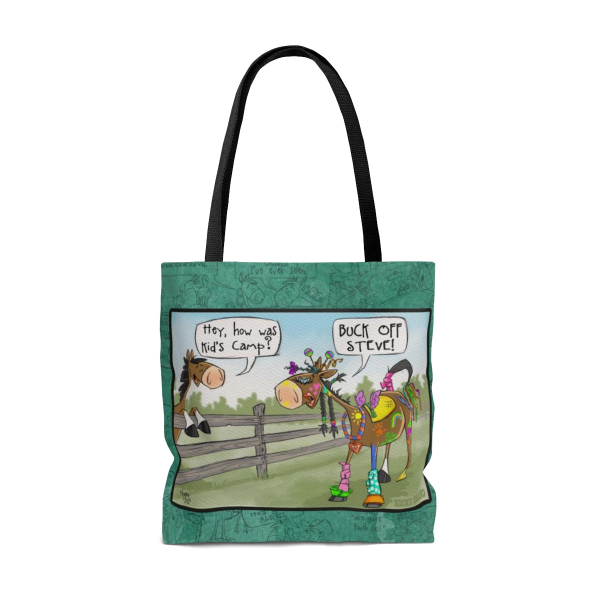 Horse Camp Tote Bag